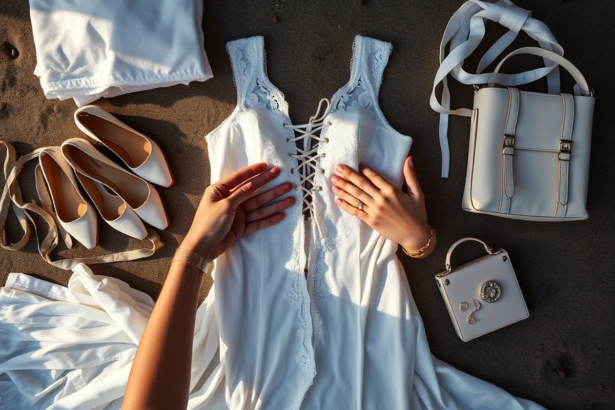 how to lace a wedding dress — How To Lace A Wedding Dress (the finished result)