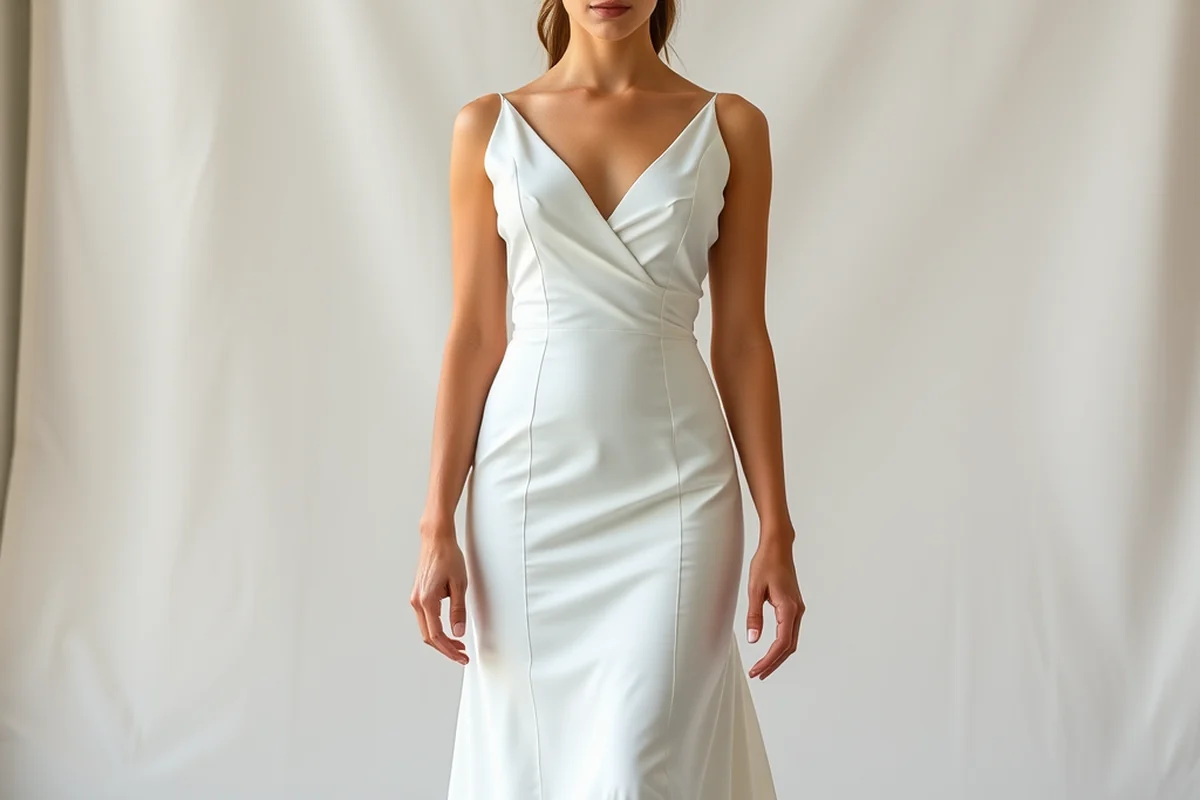 how to line a wedding dress — How To Line A Wedding Dress (step by step)