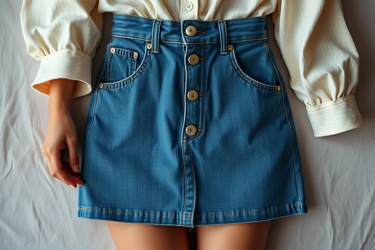 what is a denim mini skirt — What Is A Denim Mini Skirt (the finished result)