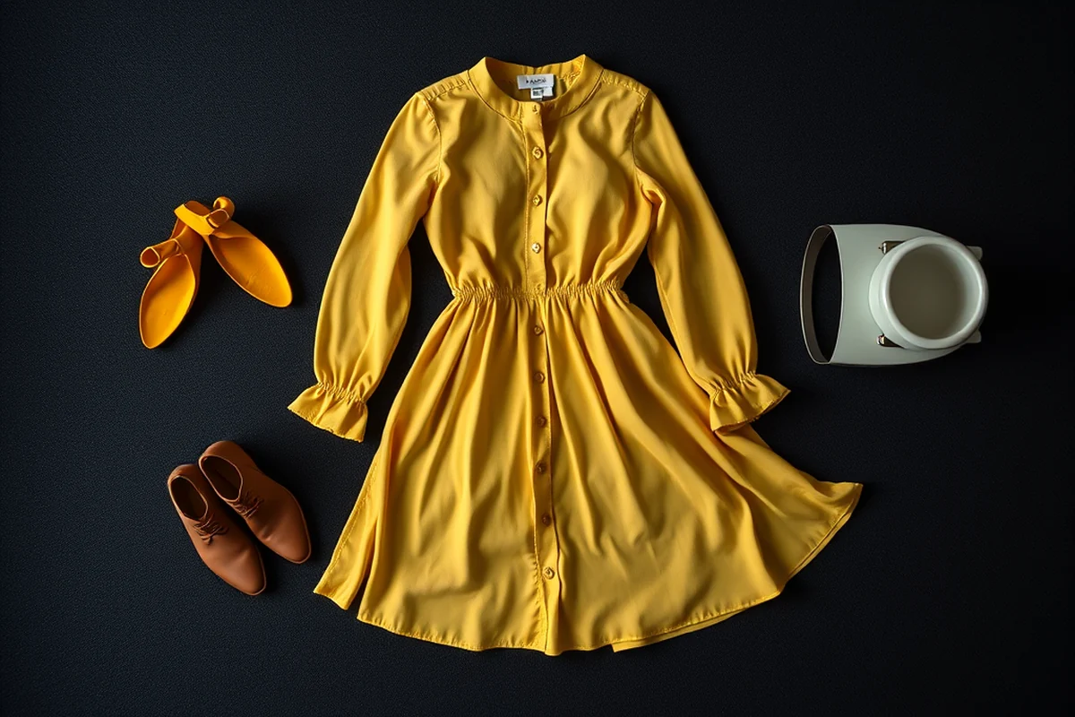 what is a yellow dress — What Is A Yellow Dress (the finished result)