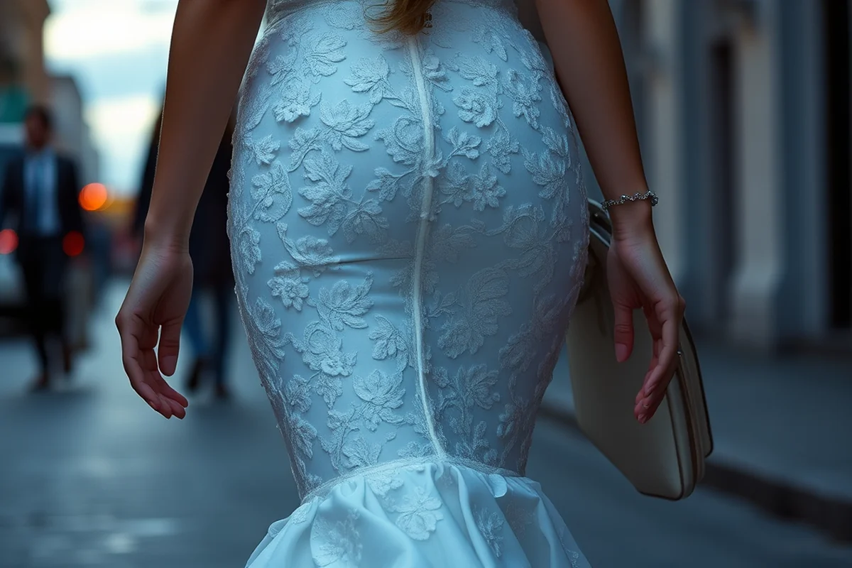 what is a mermaid wedding dress — What Is A Mermaid Wedding Dress (step by step)