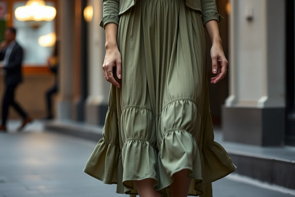 what is a tiered maxi skirt — What Is A Tiered Maxi Skirt (step by step)