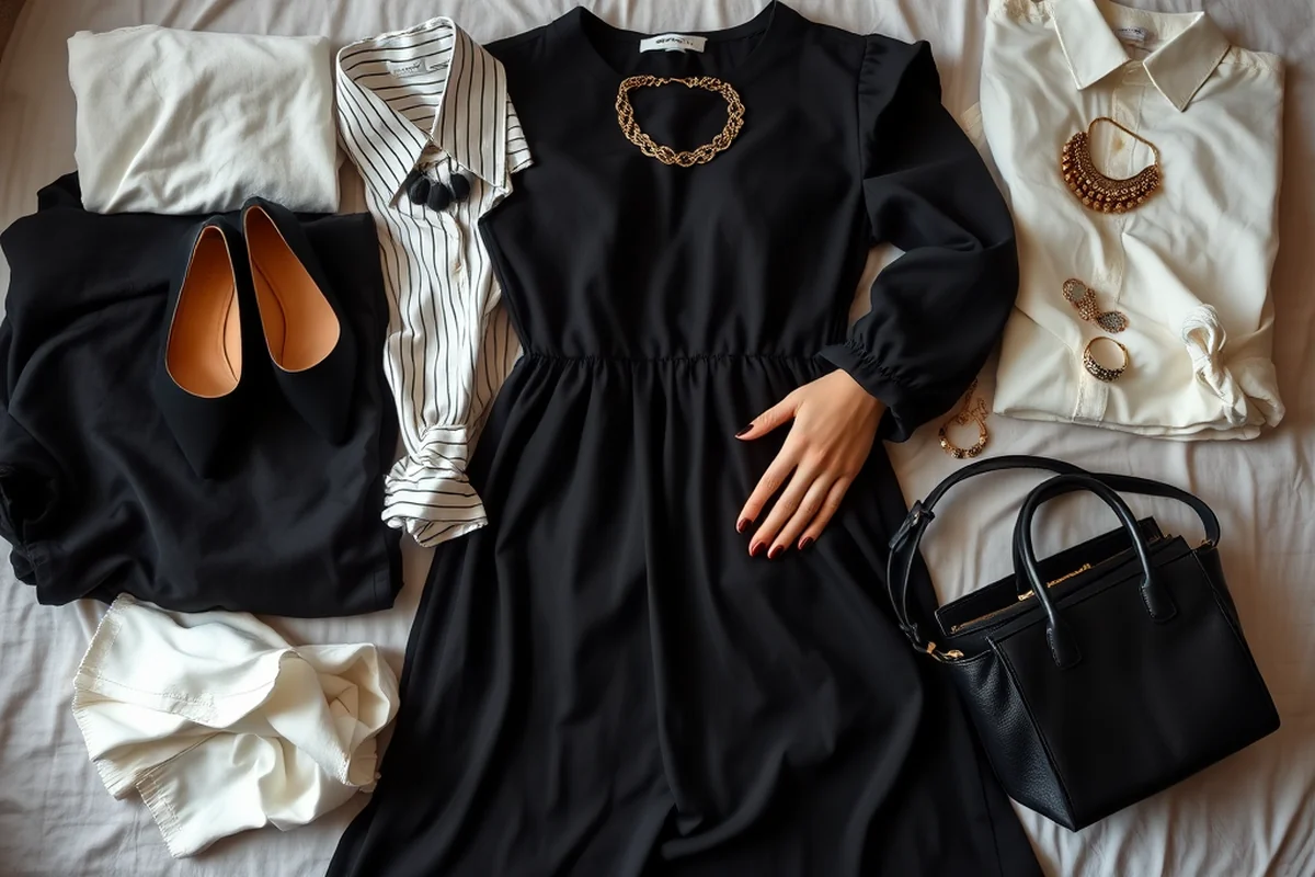 what is black and white dress — What Is Black And White Dress (the finished result)